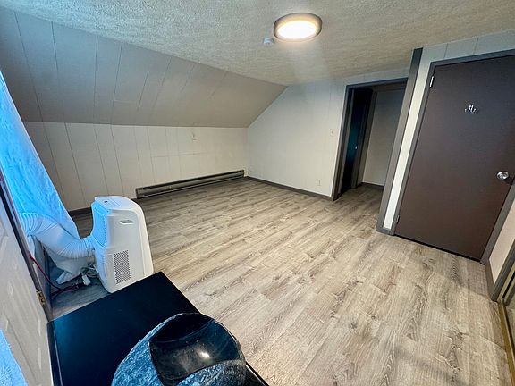 Front entrance, living room.