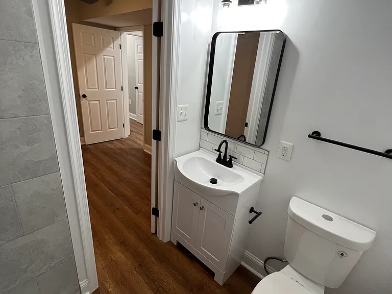 Bathroom 1 Sink and Commode