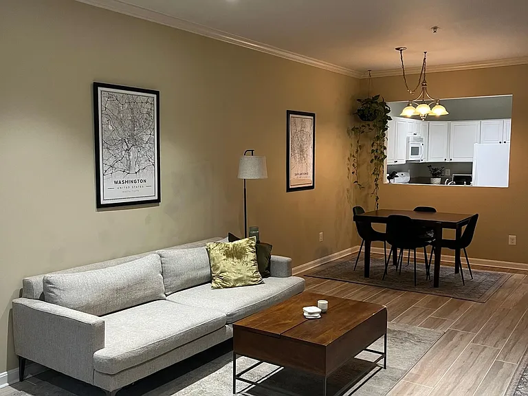 Living Room to dining room
