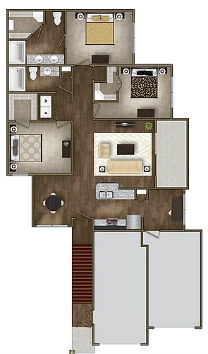 Floor plan C1G