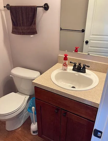 Main floor half bath