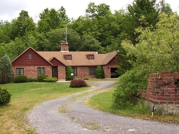 Street view - house and bridge