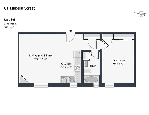 Floor plan 50021A-305
