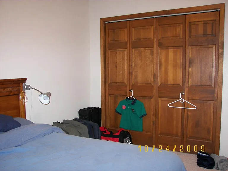Bedroom Opens to Backyard