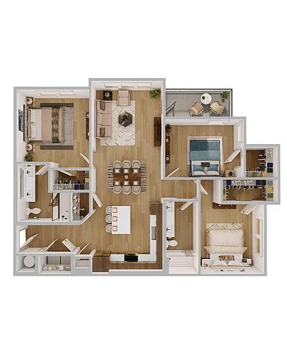 Floor plan C1