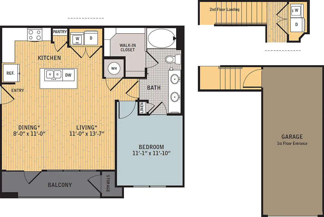 Floor plan A3B