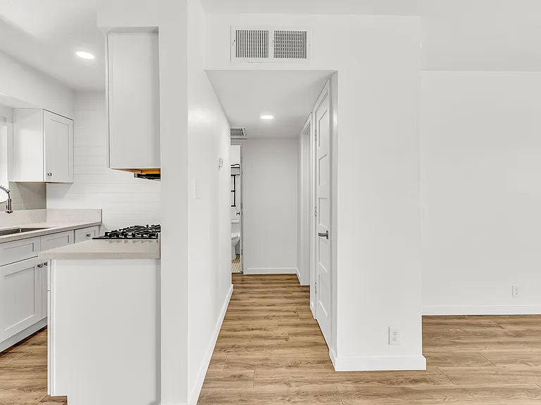 light filled hallway