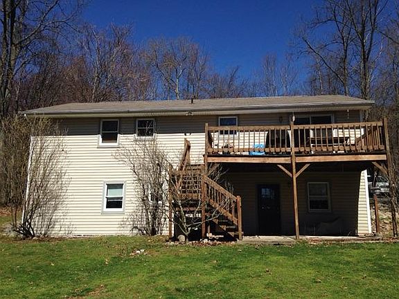 back of house/deck view
