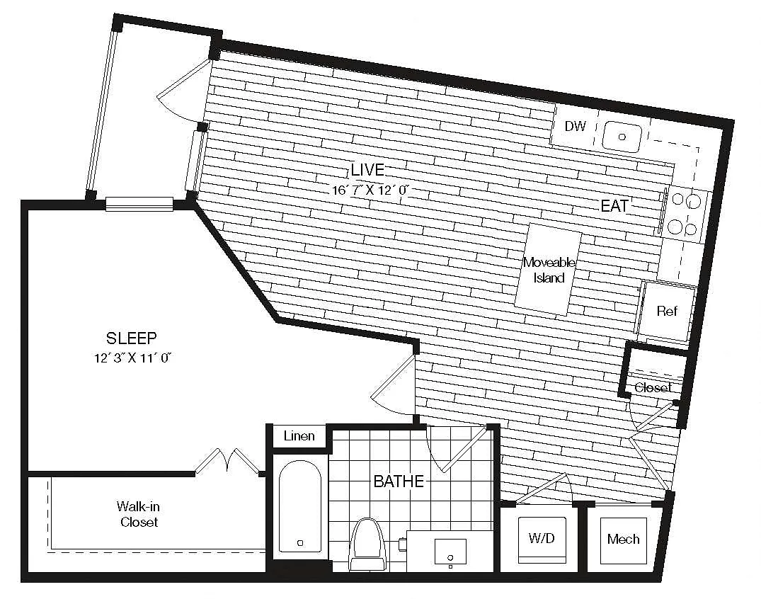 Floor plan Lofts-A17