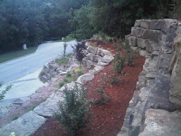 View From Driveway/Terraces