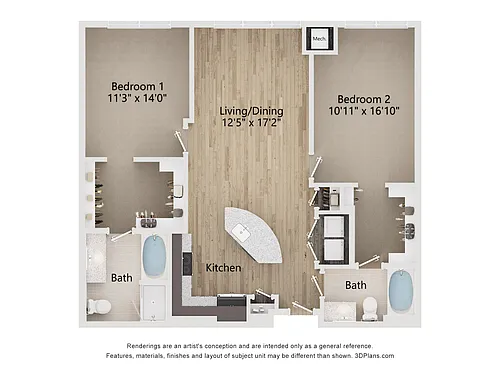 Floor plan B2