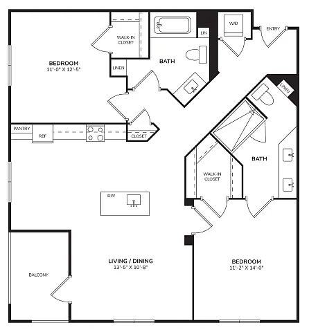 Floor plan B3