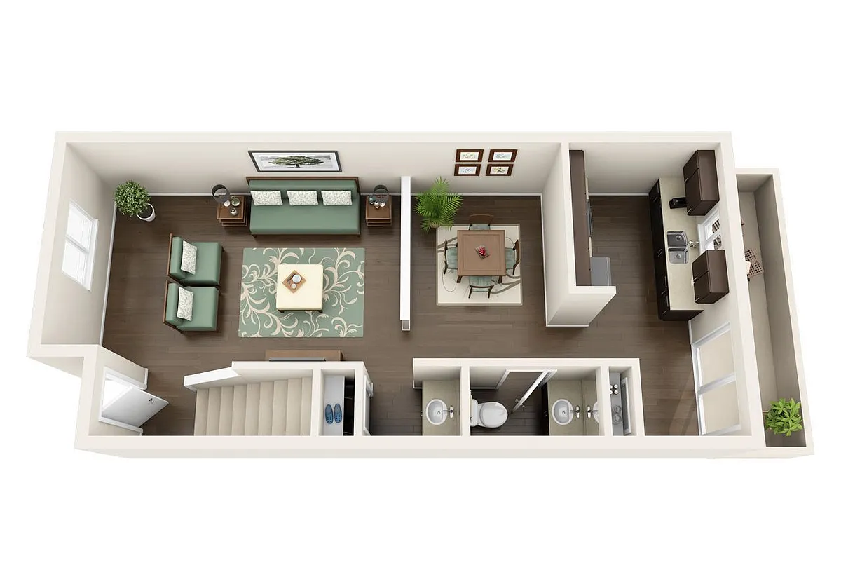 Floor plan B3