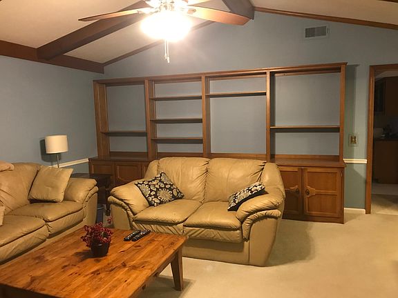 Living room cabinets and shelving