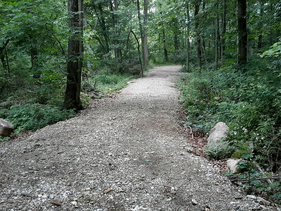 gravel drive thru property