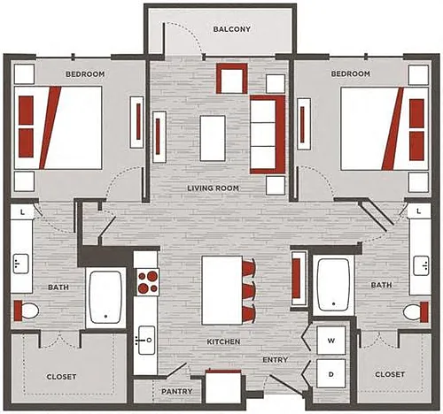 Floor plan B1