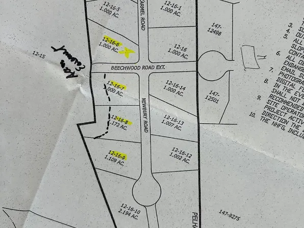 Lot 8 Newbury Road #8, Pelham, NH 03076