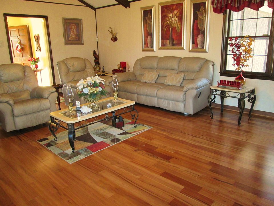 family room with fireplace