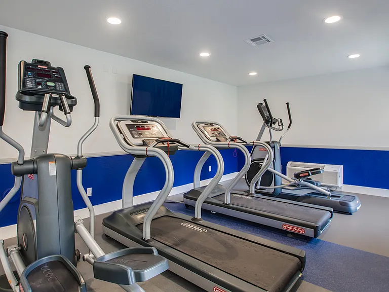 Cardio machines found in our fitness center
