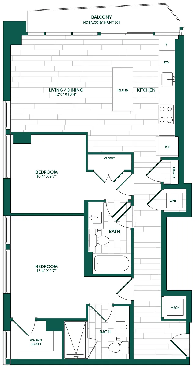 Floor plan D01