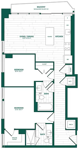 Floor plan D01