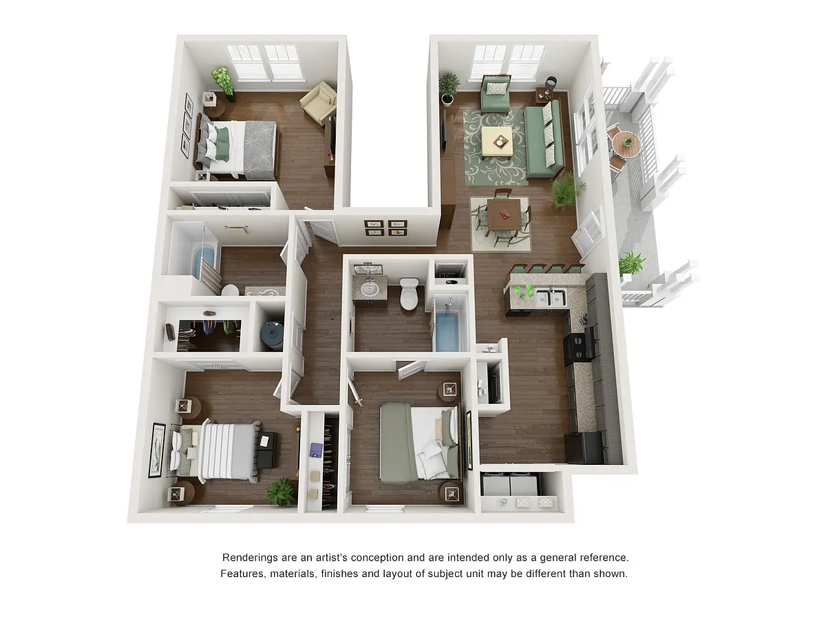 Floor plan 3A