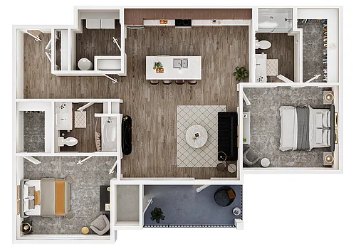 Floor plan B4 The Willow