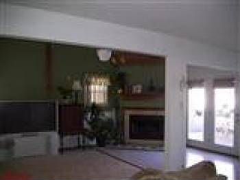 Great room with fireplace