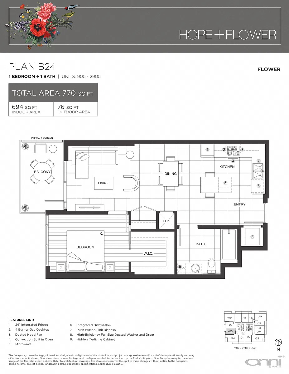 Floor plan B24