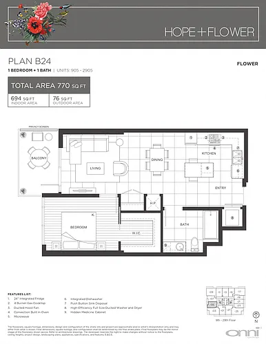 Floor plan B24