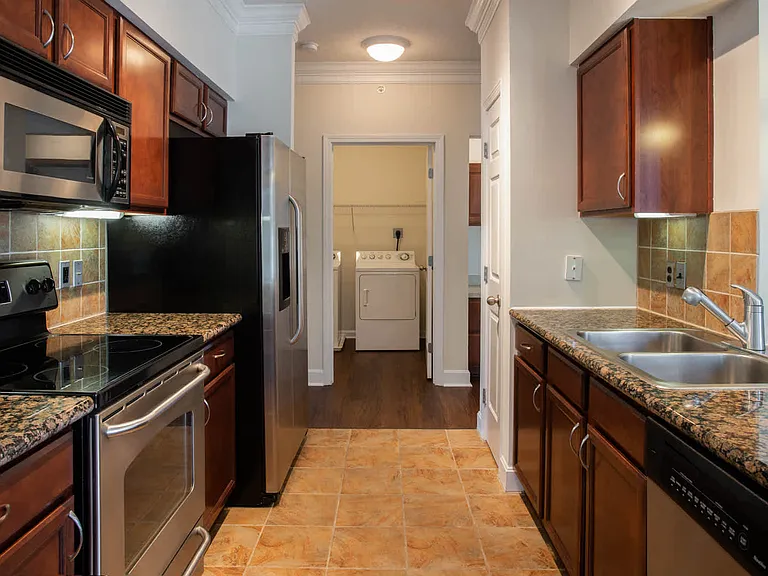 Kitchen with Stainless Steel Appliances