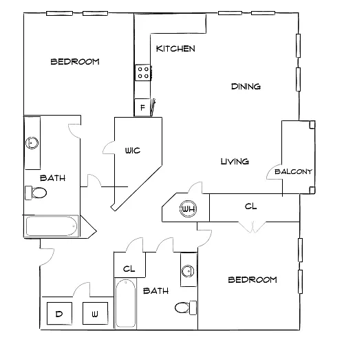 Floor plan Design 2C
