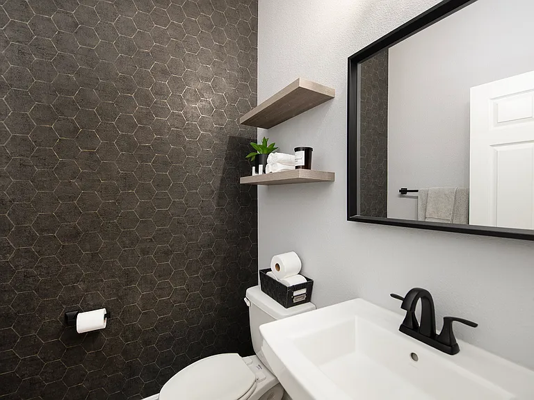 Half bathroom- downstairs