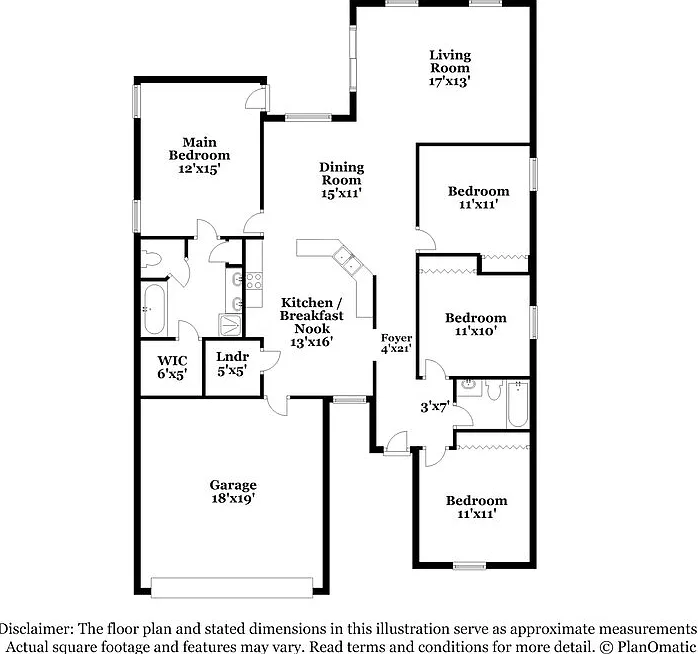 4 bed, 2.0 bath, 1681 sqft, $2,035 — Photo 2
