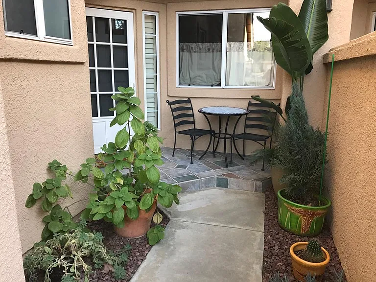 Entrance walkway