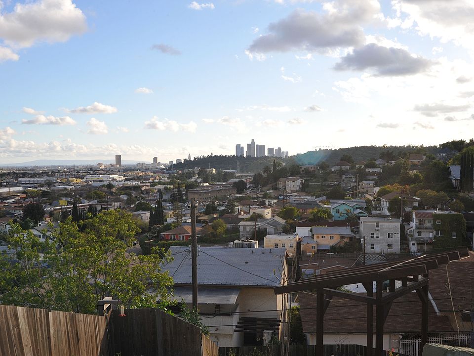 View of LA from deck