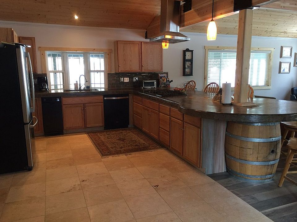 kitchen cement counters