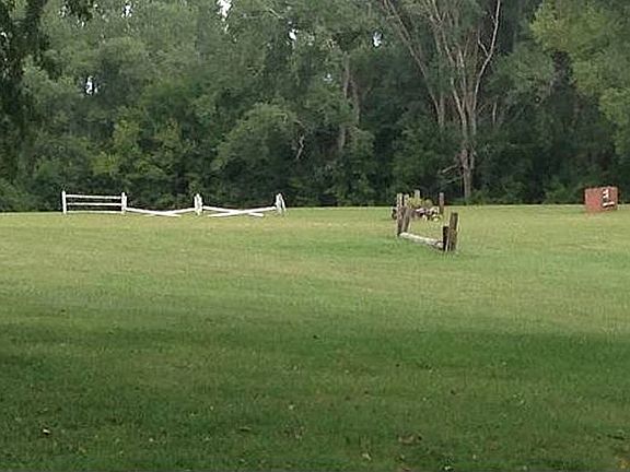 common area horse jumps