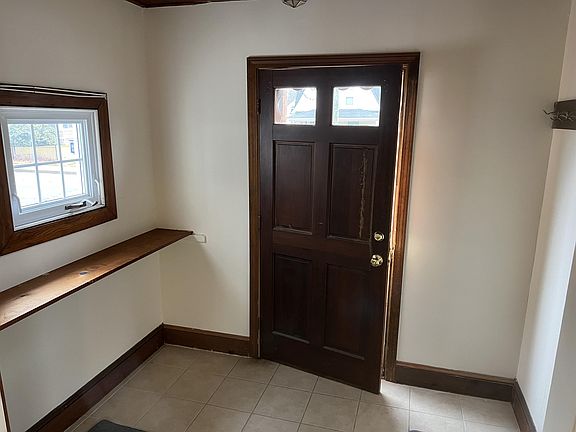 Front entry door- area for coat hanging and shoes