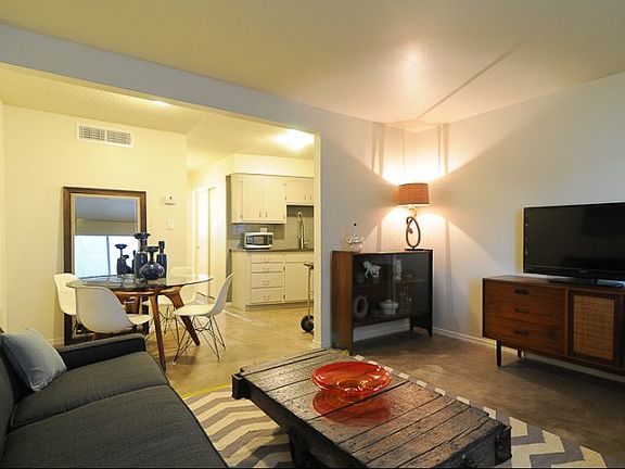 Living Room And Dining Area