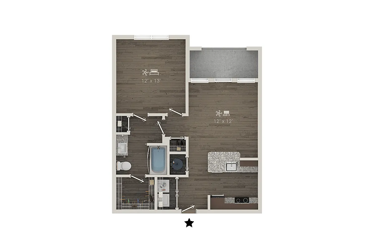 Floor plan A1