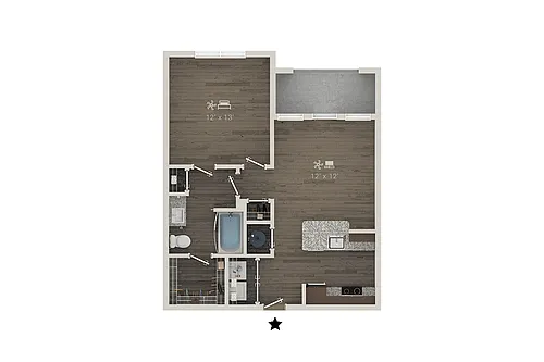 Floor plan A1