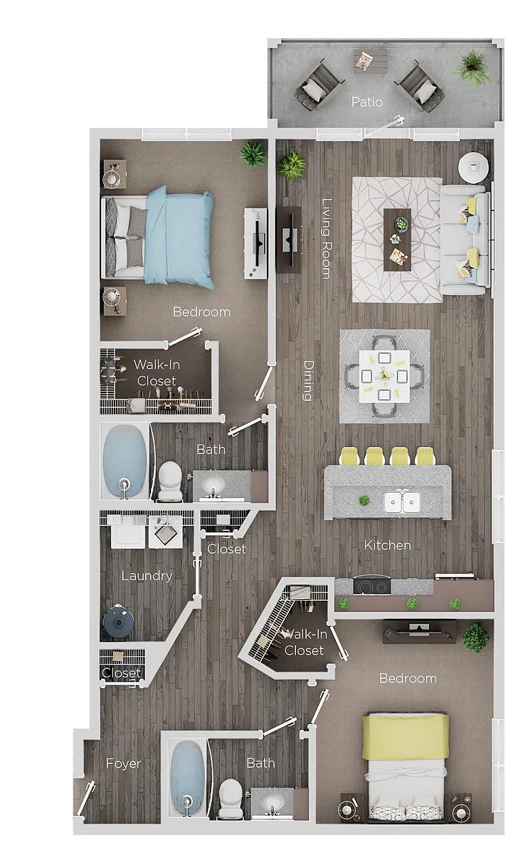 Floor plan The Nico