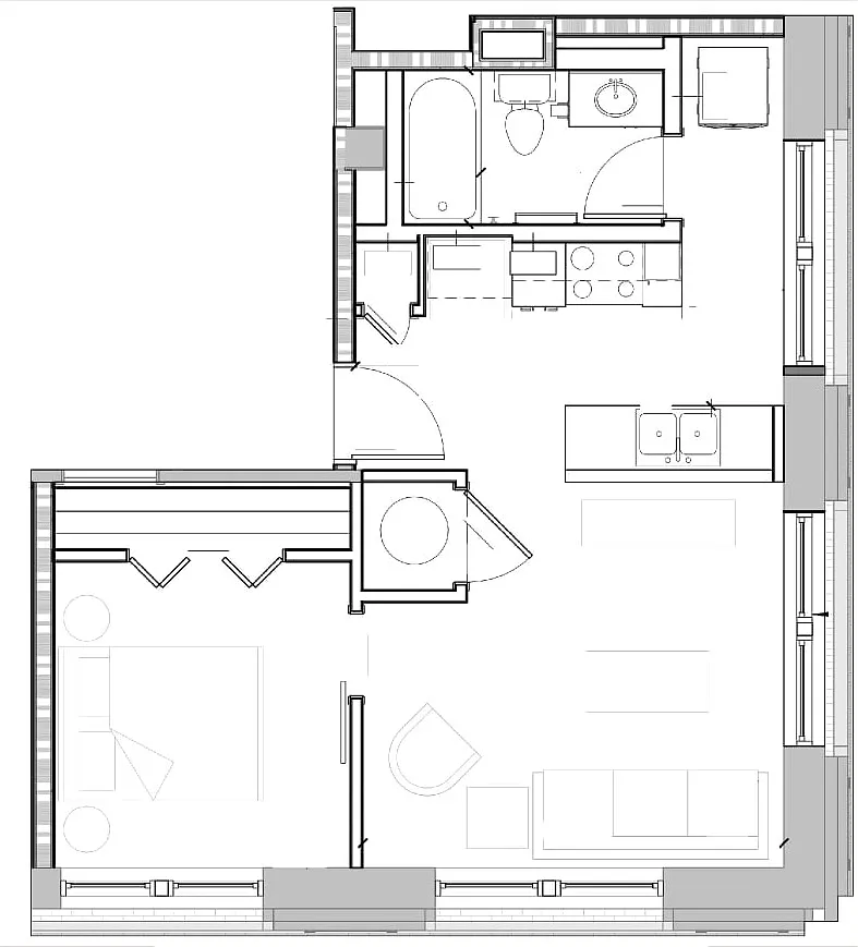 Floor plan Treasurer