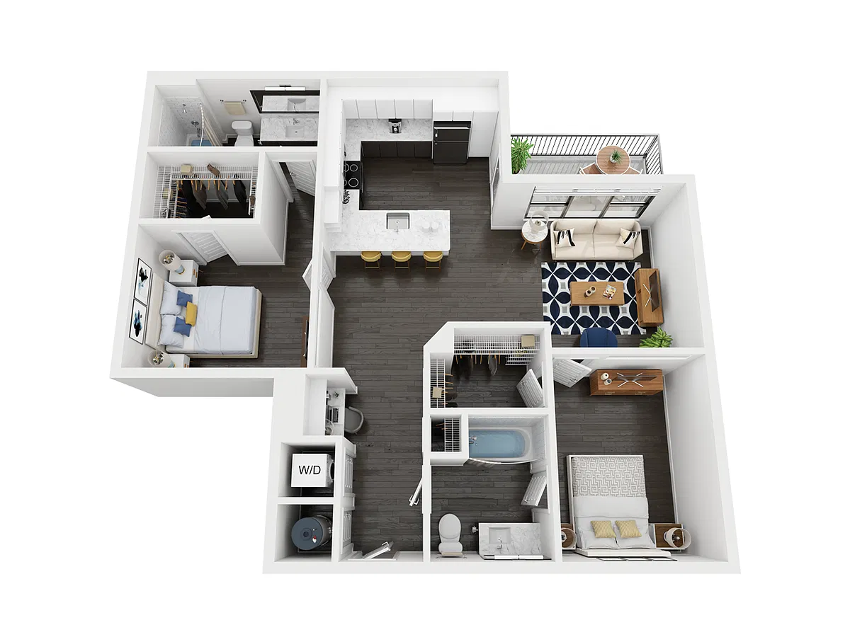 Floor plan B2