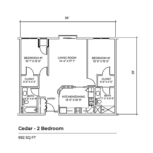 Floor plan Cedar