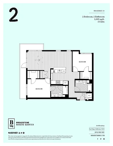 Floor plan B1