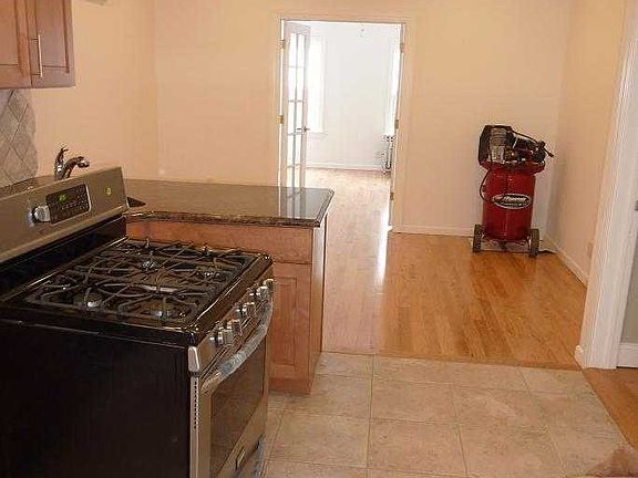 kitchen and living room