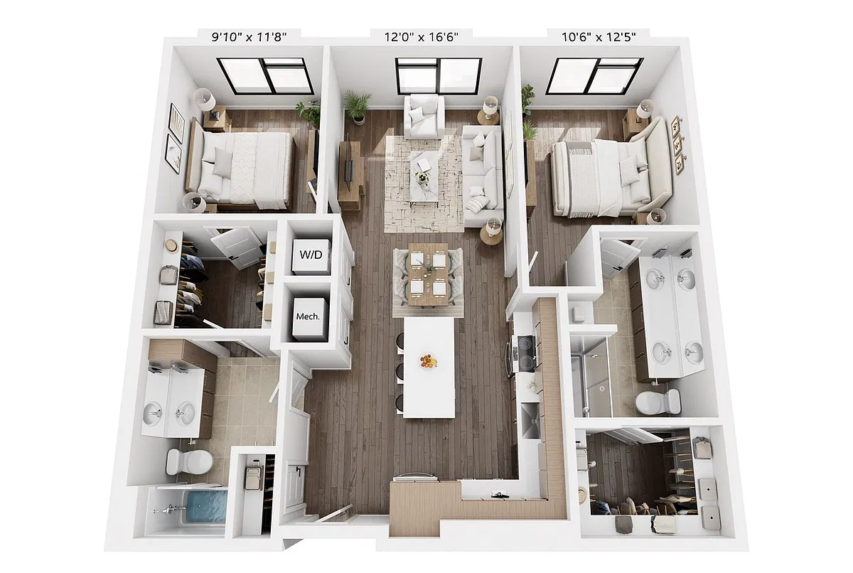 Floor plan B1