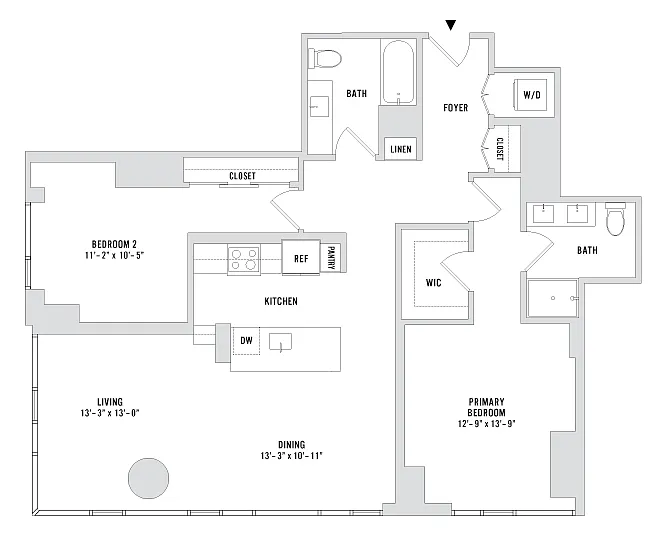 Floor plan B12